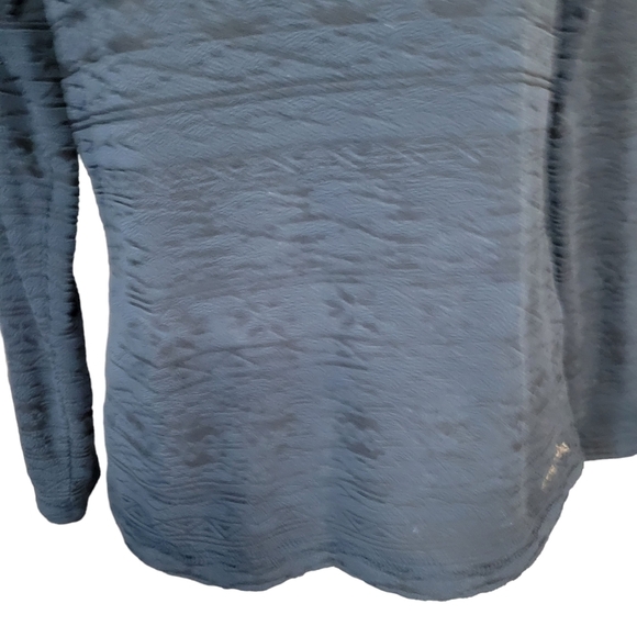 Eddie bauer pullover top women size small 1/4 zipper Nordic color - Picture 7 of 12